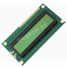 LCD1602A 5V символьный дисплей,  зеленый