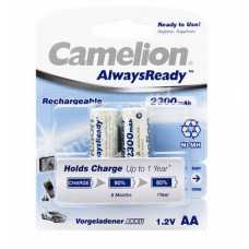 Аккумулятор CAMELION AlwaysReady Rechargeable Ni-MH NH-AA2300ARBP2 цена за упаковку 2шт