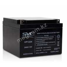 Аккумулятор  свинцово-кислотный SVC VP1224 12V 24A  размер 165*125*175мм