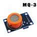 MQ-3 Gas Sensor, Датчик газа для Arduino проектов, чувствителен к аклкоголю, этанолу