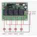 Многоканальное радио реле (4 канала) 12V 10А 433МГц. Беспроводной выключатель. Дистанционный переключатель. В комплекте пульт четыре кнопки.