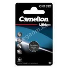 Батарейка Camelion CR1632 BL1 Lithium 3V 