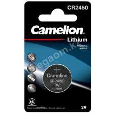 Батарейка Camelion CR2450 BL1 Lithium 3V 