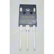 SDUR6030WT, 30A Dual Common Cathode 500nA@300V 300V 980mV@30A TO-247AD Diodes - General Purpose