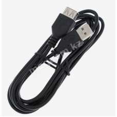 Кабель-удлинитель "Гарнизон" GCC-USB2-AMAF-1.8M, USB2.0, A(m)-A(f), 1.8 м, черный