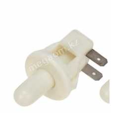 Выключатель-кнопка 250V 2.5А (2с) ON-(OFF) Б/Фикс белый (PBS-19С) (мебельная) REXANT