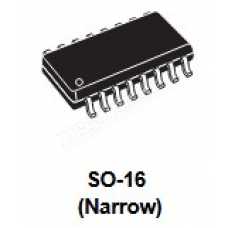 ULN2004D1013TR, driver; darlington,транзисторная матрица; SO16; 0,5А; 50В, производитель ST Microelectronics