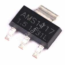 AMS1117-1.5, Линейный регулятор с малым падением напряжения 1.5v , SOT-223