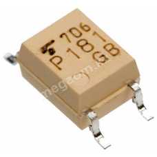 TLP181(GB-TPR,F,K), Оптопара с транзисторным выходом x1 3.75kV 80V 0.05A 0.15W 100...600% -55...+110C NBC