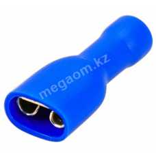 Клемма плоская полностью изолированная РППи-м 2.5-(6.3)/РпИмп 2-250 гнездо 6.6 мм 1.5-2.5 мм²цена за шт