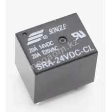 SRA-24VDC-CL  24V , 20A , 5pin Размеры - 15,5 х 12 х 13,5 мм.