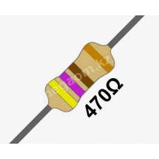 Резистор  0,5 WТ  470  Ом