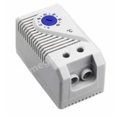  термостат KTS 011: нормально-разомкнутый контакт (NO)  для регулирования вентиляторов с фильтром, теплообменников, приборов охлаждения